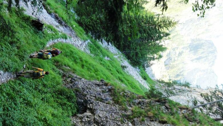 Zwischen Grünwaldalm und Ofenrinn