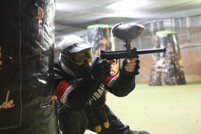Paintball Waffe