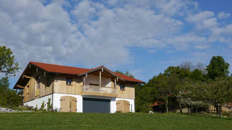 Außenansicht der Ferienwohnungen