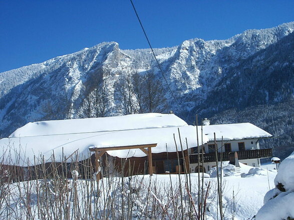 Unser Bauernhof im Winter