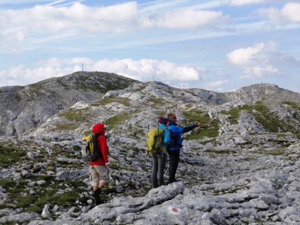Blick über die Hochfläche zum Streitmandl