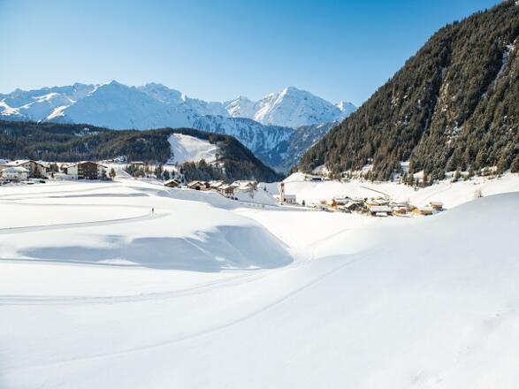 Ortsaufnahme Niederthai Winter