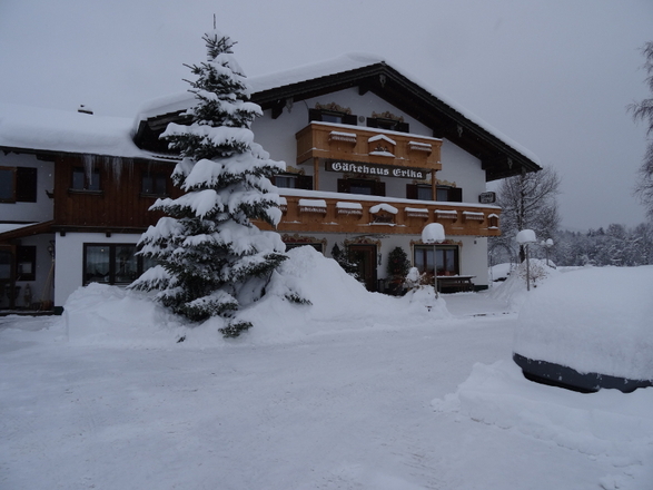 Unser Haus im Winter