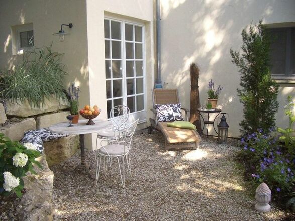 Sitzplatz Beispiel Ferienwohnung Hofmann