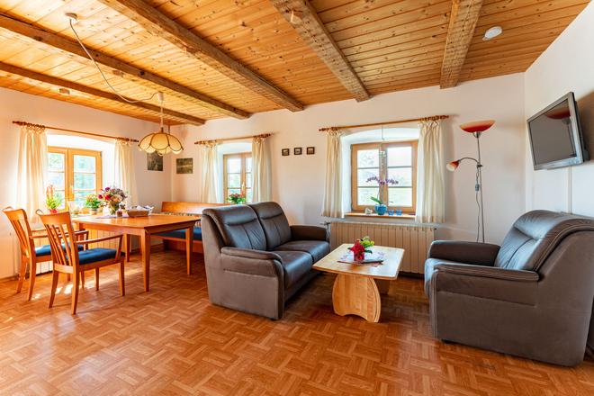 Der helle Wohn-Essbereich
