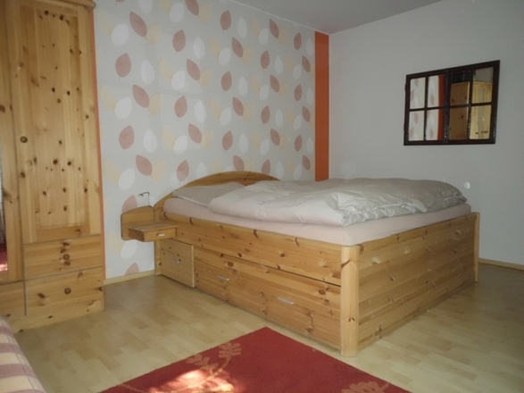 Schlafzimmer Ferienwohnung Birk