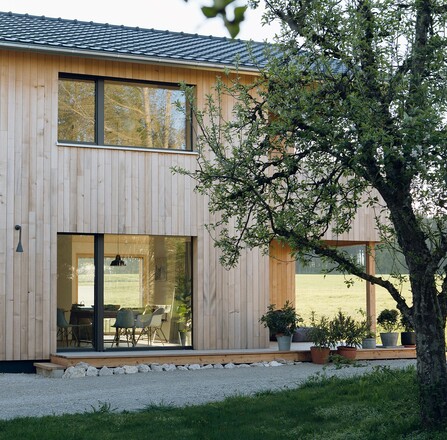 Hausansicht - Ferienhaus Schmidhuber