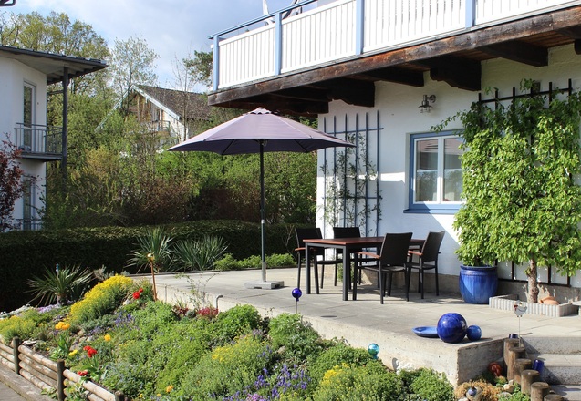 Terrasse Ferienwohnung Erhard