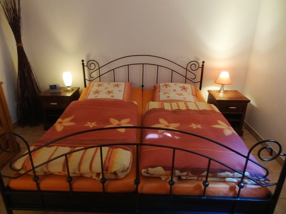 Schlafzimmer Ferienwohnung Frühauf