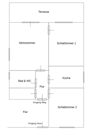 Übersichtsplan Ferienwohnung Zäch