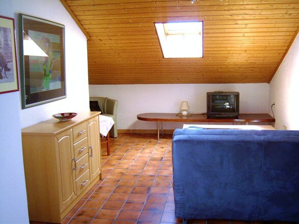 Wohnbereich Ferienwohnung Neureiter