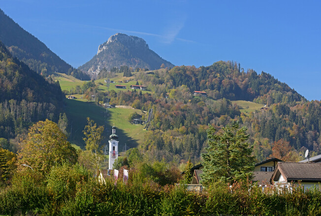 Oberaudorf mit Blick zum Brünnstein