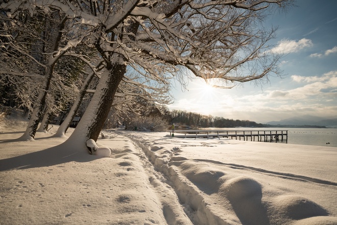 Winter am Chiemsee
