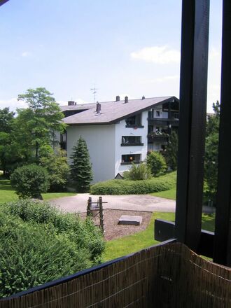 Balkonaussicht Ferienwohnung Pohl