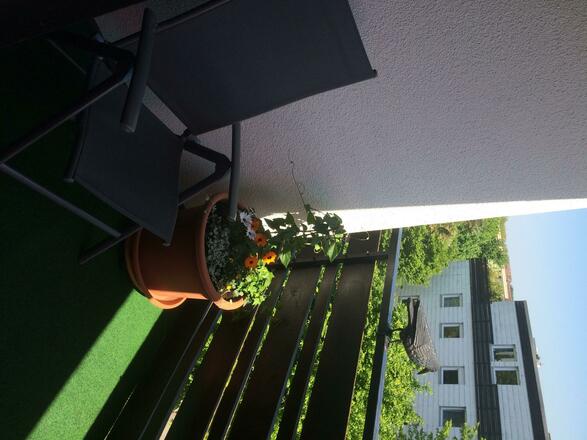 Balkonansicht Appartement Paul