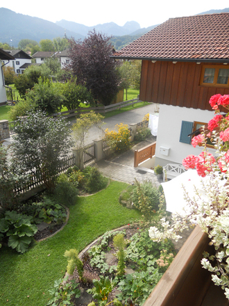 Ausblick vom Balkon