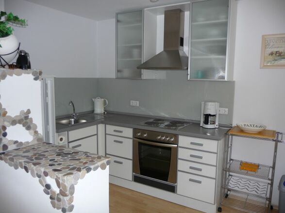 Küchenansicht Ferienwohnung Hannich