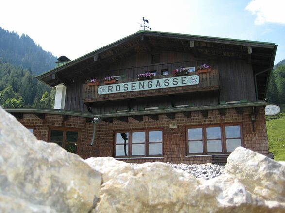 Hausansicht Berggasthof Rosengasse