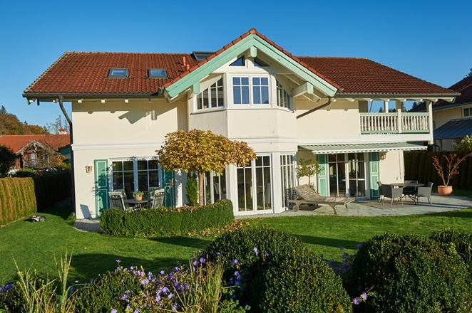 Hausansicht Ferienwohnung Ober