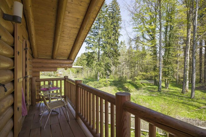 Balkon mit toller Aussicht