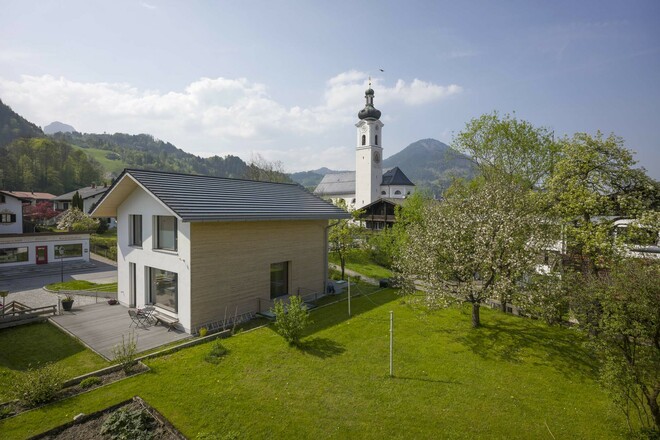 Aussicht vom Balkon