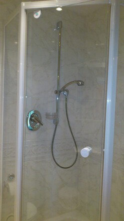 Dusche Ferienwohnung Hurler