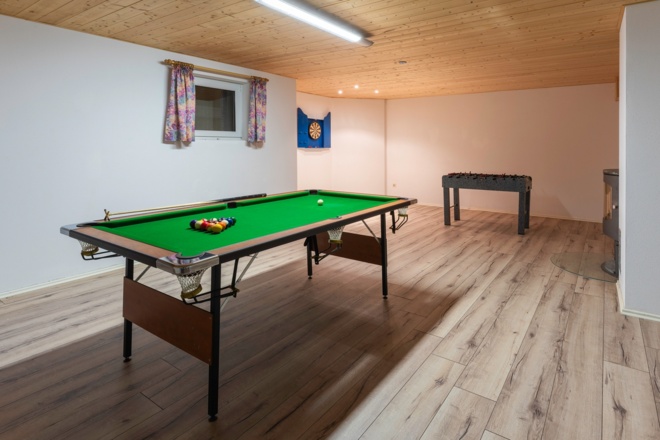 Der Hobbyraum zum Spielen