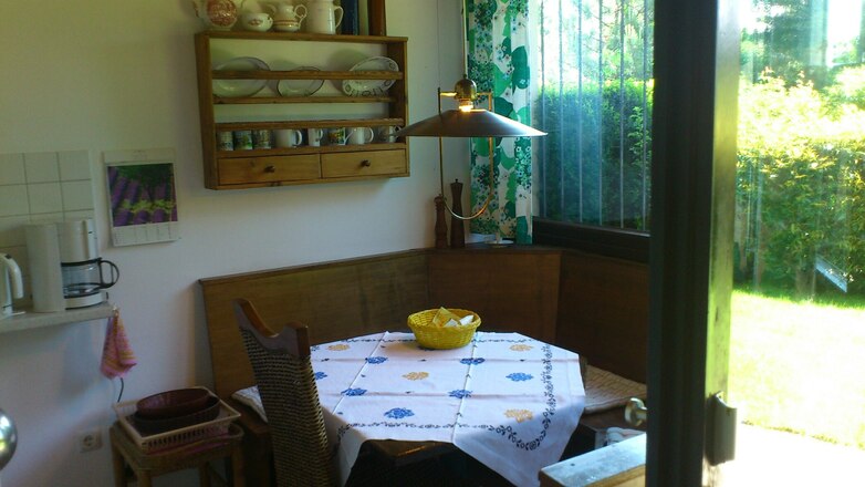 Essbereich Ferienwohnung Hurler