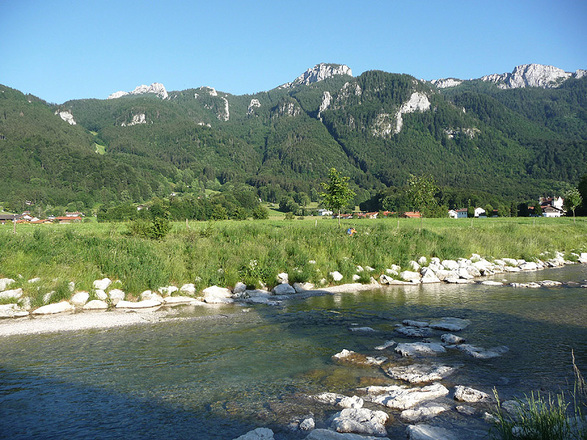 50 m vom Haus die Prien