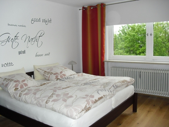 Schlafzimmeransicht2 Ferienwohnung Liebel