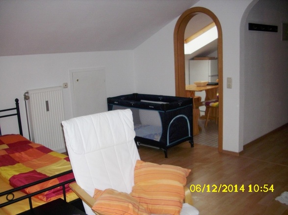 Wohnschlafbereich Ferienwohnung Eder