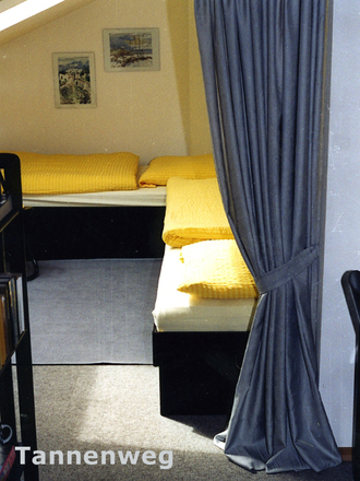 Schlafzimmeransicht App. Nolte Haus Bergblick