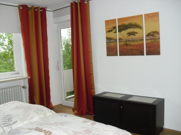 Schlafzimmeransicht3 Ferienwohnung Liebel