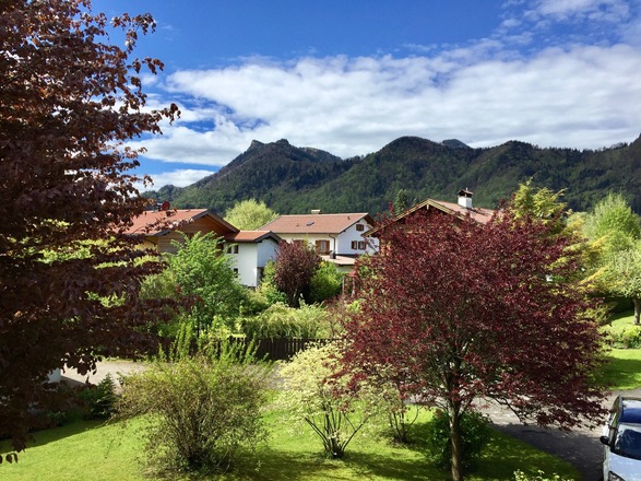 Aussicht vom Balkon