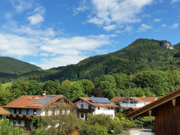 Aussicht vom Balkon