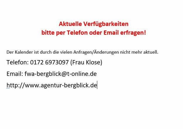 Informationen Agentur Bergblick
