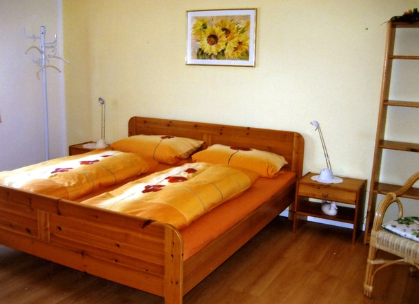 Bett Ferienwohnung Haas