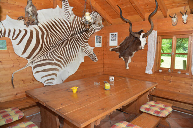 Grillhütte innen