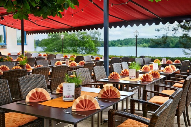 Hotel Seeblick Förg - Terrasse