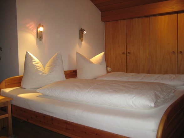 Schlafzimmer Ferienwohnung Angerweidach