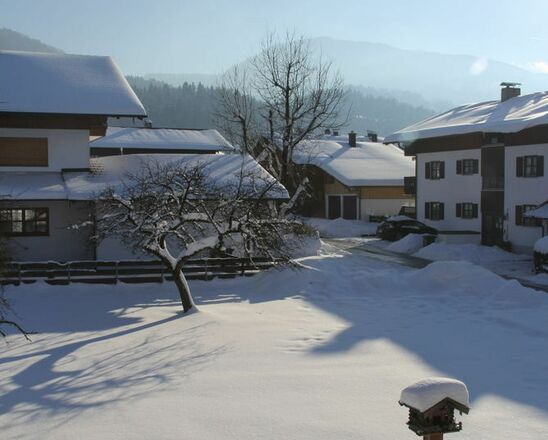 Hausansicht Winter
