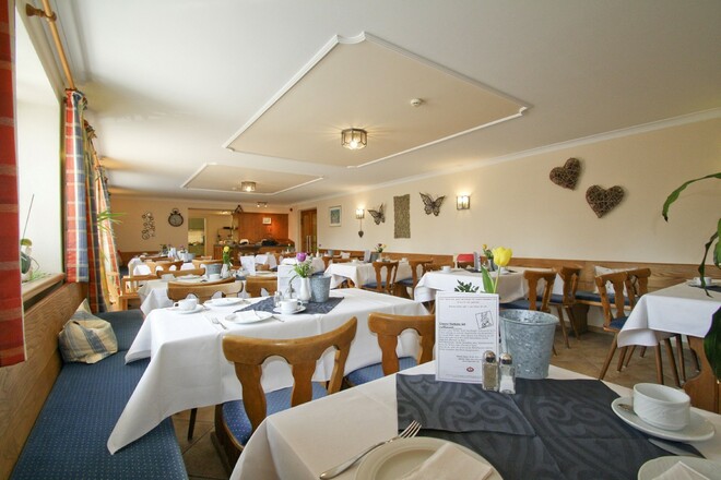 Landhotel &amp; Wirtshaus beim Has&#039;n - Frühstücksraum