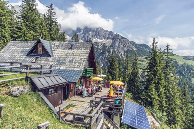 Körner Hütte an der Bischofsmütze