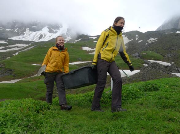 Schlechtes Wetter, gute Laune