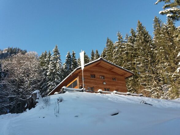 FritzPutzHütte im Winter