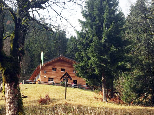Blick auf die FritzPutzHütte