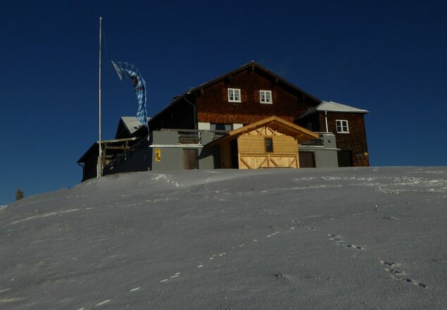 Wankhaus im Winter