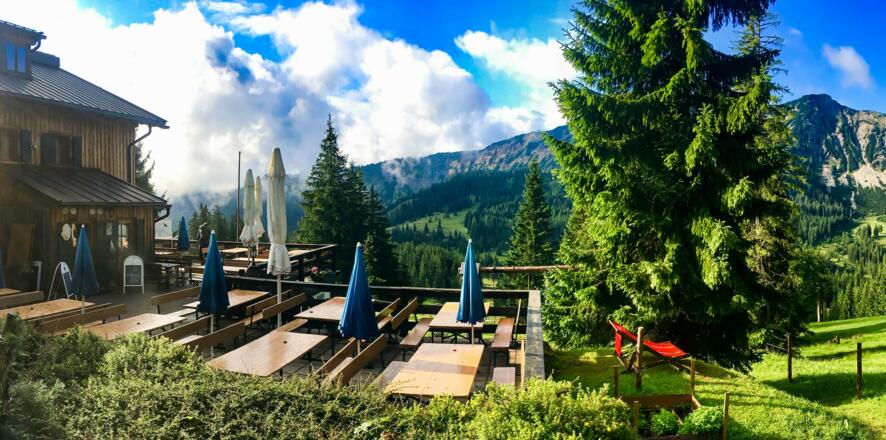 Griaß enk auf der Gufferthütte