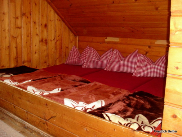 Gemütliches Bettenlager