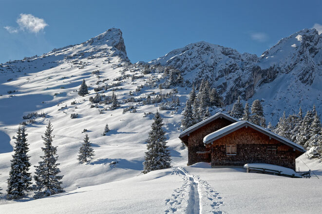 Auf dem Weg zur Stuibenhütte